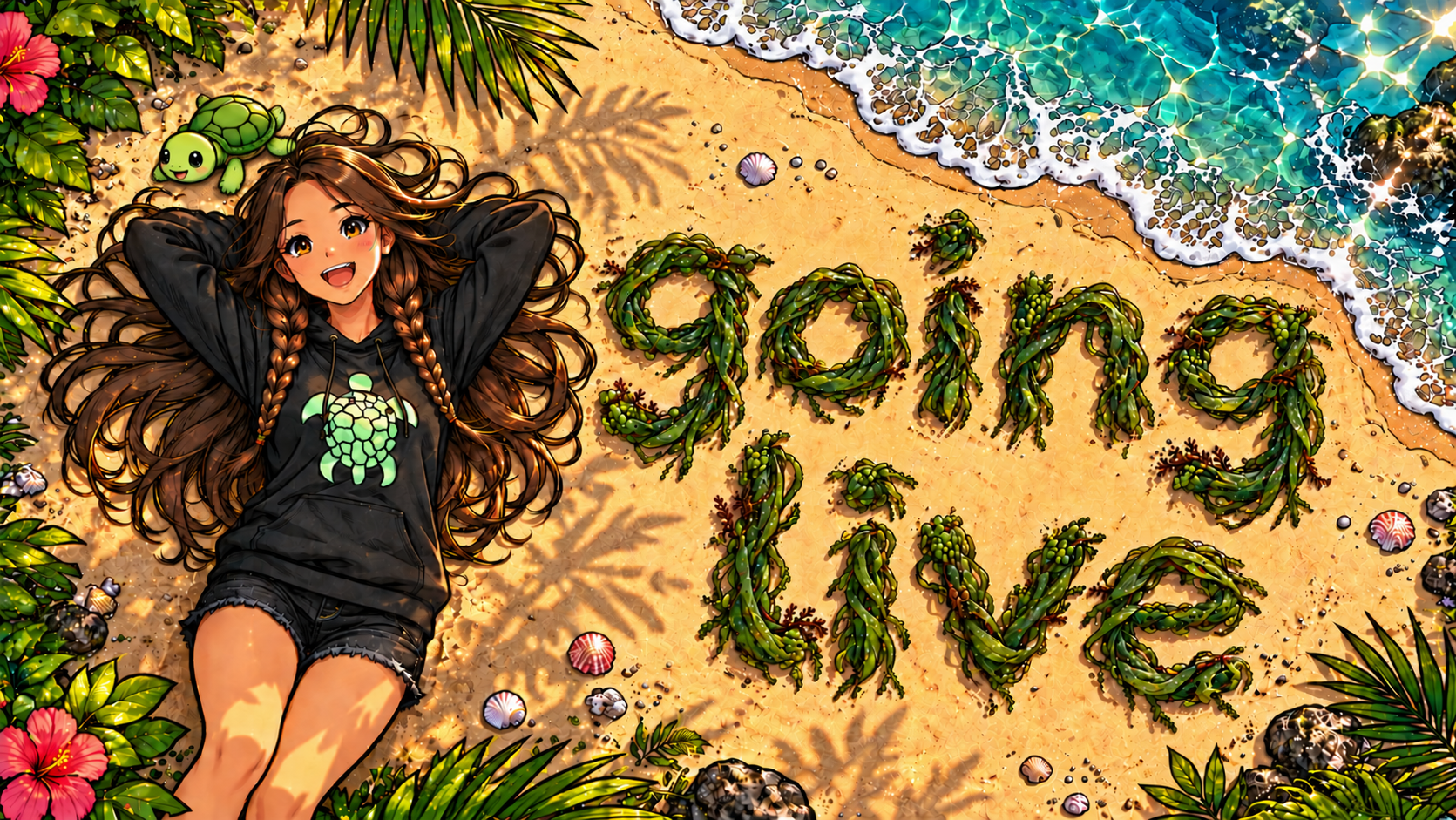 Turtle Beach — Going Live — Posters & Adverts example