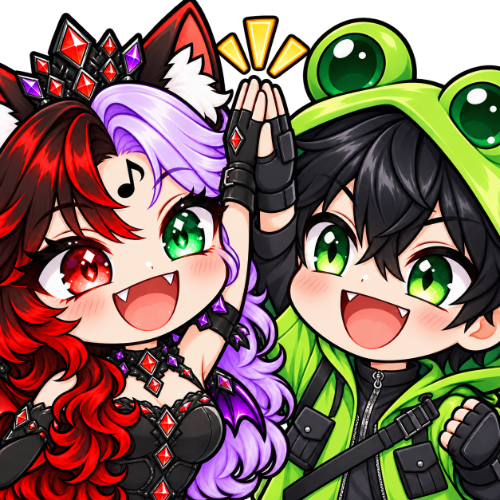 OE & Shadow — High Five — Static Emotes example