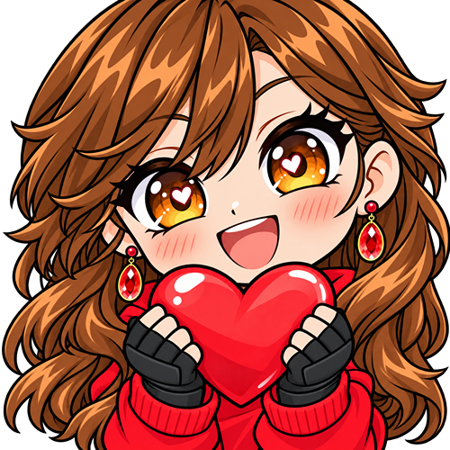 Red Hoodie — Heart — Static Emotes example