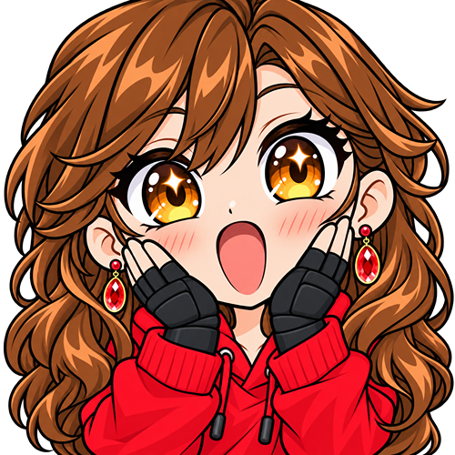 Red Hoodie — PogChamp — Static Emotes example