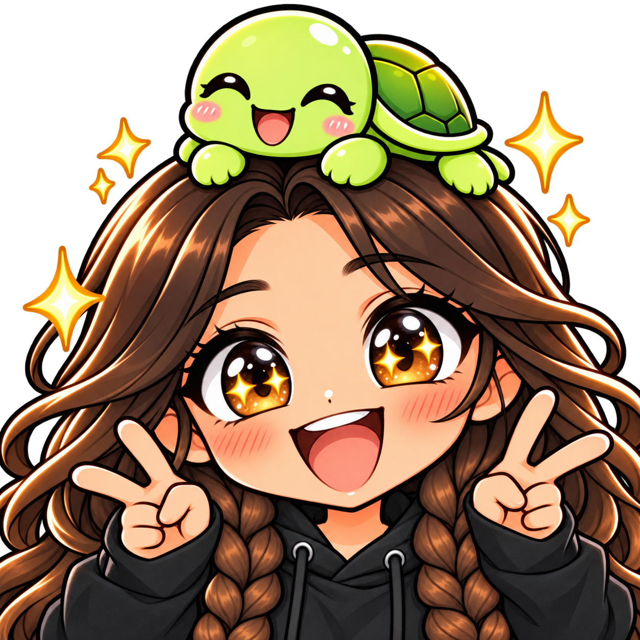 Turtle Companion — AYAYA — Static Emotes example