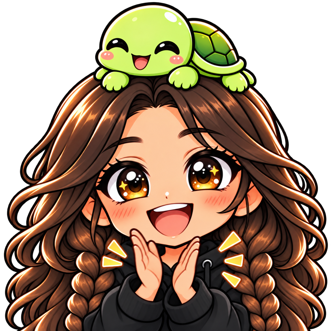 Turtle Companion — Clap — Static Emotes example