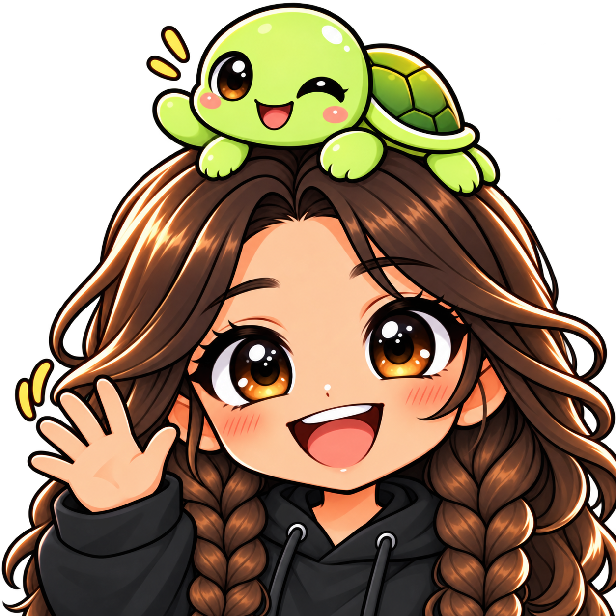 Turtle Companion — HeyGuys — Static Emotes example