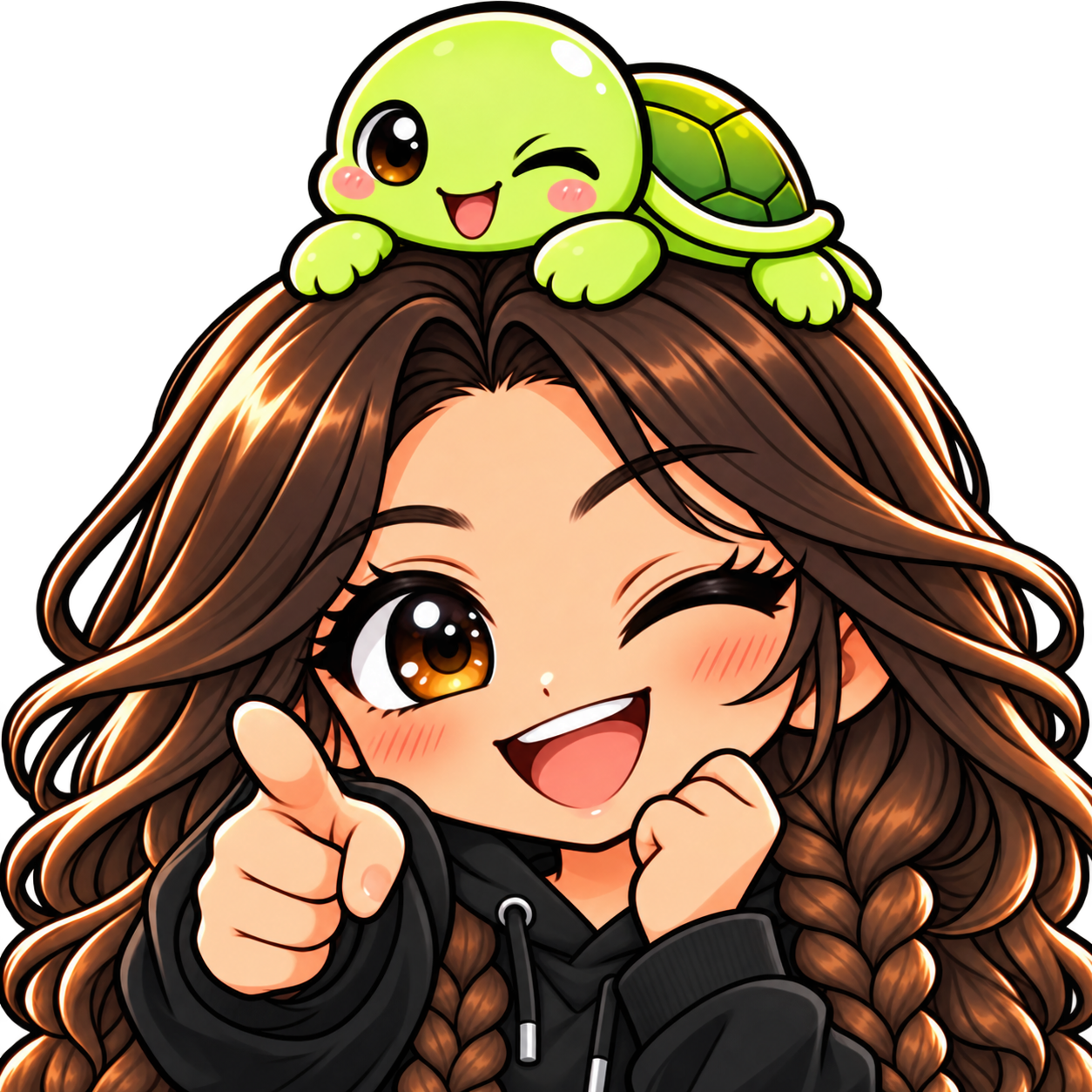 Turtle Companion — Jebaited — Static Emotes example
