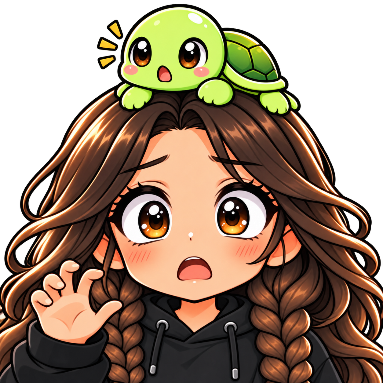 Turtle Companion — KEKWait — Static Emotes example