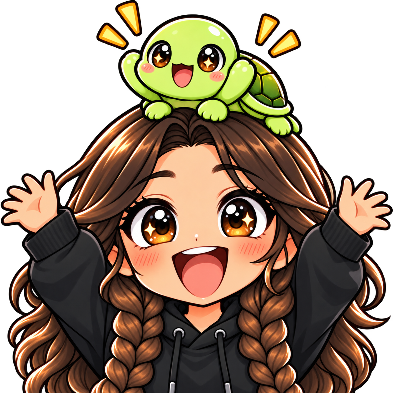 Turtle Companion — Poggers — Static Emotes example