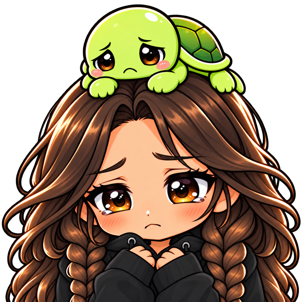Turtle Companion — Sadge — Static Emotes example